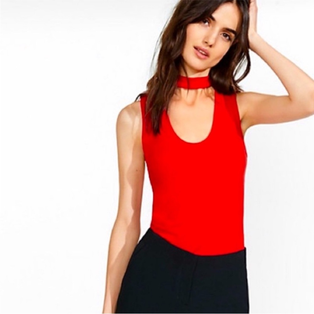 Express cut out tank top